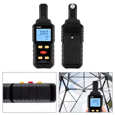 3In1 Radiation Detector Dosimeter Geiger Counter EMF Electromagnetic Tester UK • £14.09