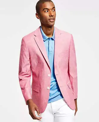 Tommy Hilfiger Mens Modern Fit Rose Cotton Sport Coat 38S • $33.34