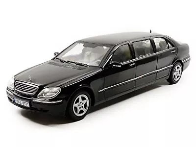 Sunstar 1/18 Scale 4111 - 2000 Mercedes Benz S 600 Pullman Limousine- Black • £149.99