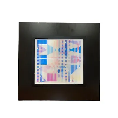 $4999.99 • Buy Yaacov Agam Art Black Abstract Artwork Modern Agamograph Signed 11/99 23 X 24 In