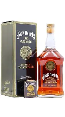 Jack Daniel's - 1981 Gold Medal Limited Edition (1 Litre) Whiskey 100cl • £734.95