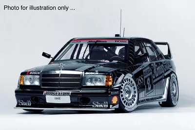 1/10 Lexan Clear RC Car Body For Benz 190E 2.5-16 Evolution II AMG   WT190mm • $98.37