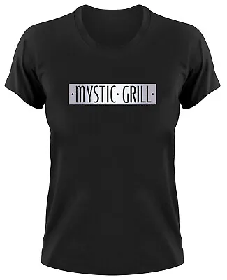Mystic Grill The Vampire Diaries Fanshirt Ladies Girlie TV Series BAR • £19.08