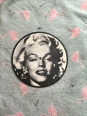 Vintage Marilyn Monroe 7” B/W Picture Disc Vinyl. • $24.87