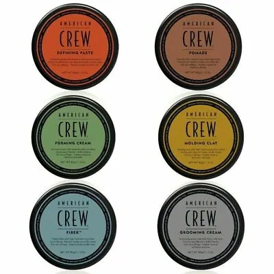 £13.35 • Buy American Crew Fiber Cream Men's Strong Hair Styling Product Fiber, Cream, Pomade