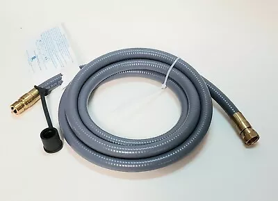 Gas Hose 12 Ft  Propane Or Natural 3/8  QDD 5/8   Low Pressure Outdoor 1/2 PSI  • $25.99