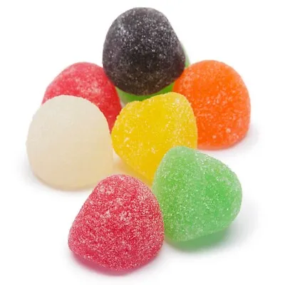 $23.99 • Buy Zachary 5 Lb Assorted GUM DROPS Sanded Jelly Gummi Bulk Candy Jels