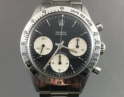 Vintage Rolex Daytona Blue Cosmograph 6239 Circa 1966 • $85000