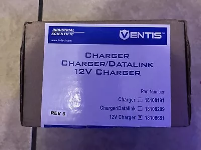 Industrial Scientific Ventis 12V Charger 18108651 • $34.99