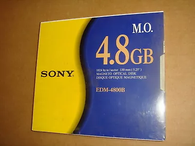 NEW Sony EDM-4800B 4.8GB 5.25 MO OPTICAL DISK • $100