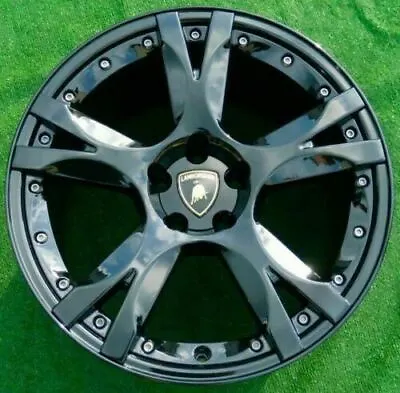 $1299 • Buy Factory Lamborghini Gallardo LP560 Wheel Callisto Black OEM 19 Front 400601017CB