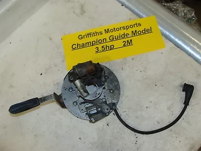 Champion Guide Model 2M 3.5hp Jubilee Outboard Motor Ignition Coil Plate Arm • $65