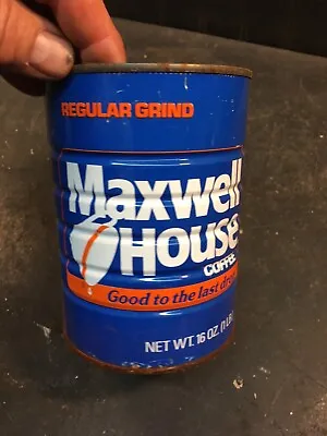 Maxwell House Vintage Coffee 16 Oz Can Tin  Regular  Grind No Lid • $17.99