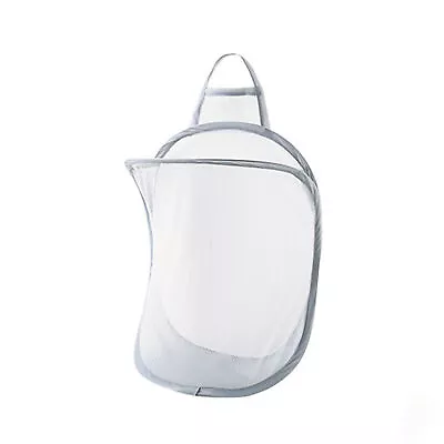 Laundry Basket Washing Visible Hanging Laundry Bag Portable • $7.92