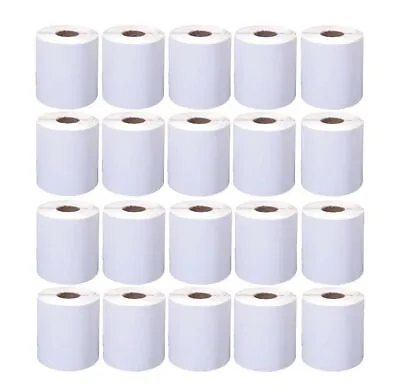 20 Rolls 4x6 Direct Thermal Shipping Labels - 250 Per Roll - 5000 Labels Zebra • $63.95