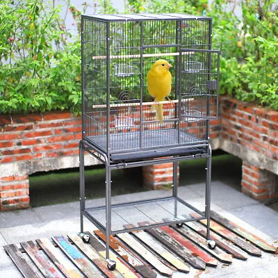 Rat Ferret Chinchilla Pet Small Animal Cage House With Bar Shelf On Wheels House • £85.95