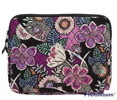 $59 NEW Vera Bradley Padded/Quilted Laptop Sleeve Up To 14” KAUAI FLORAL • $29.99