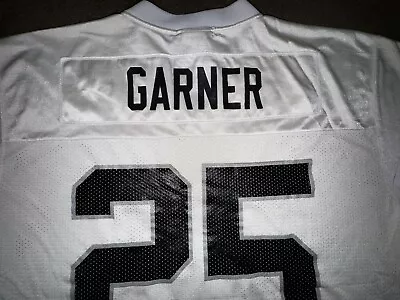 Sz L Gardner #25  NFL Addidas Jersey White Stitched Vintage Raiders • $24.99