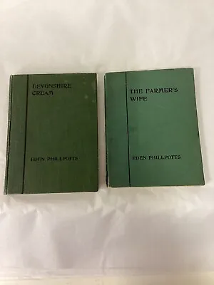 The Farmer’s Wife & Devonshire Cream By Eden Phillpotts X2 Plays PB 1925 • £20