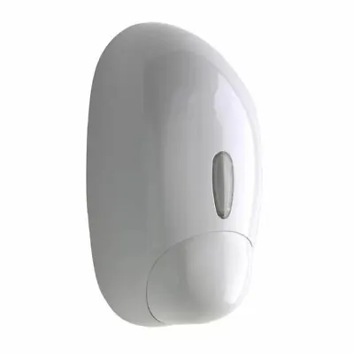 900ml Wall Mounted Non-Drip Liquid Soap Dispenser White • £8