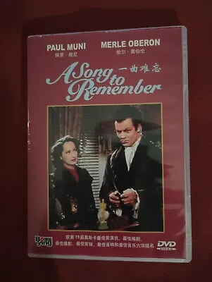 A Song To Remember Paul Muni Merle Oberon [DVD] Imported But In English  • $7.99