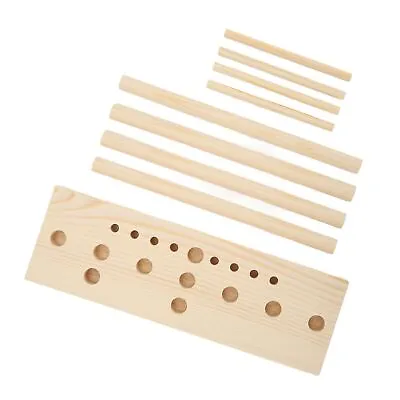 Bow Maker For Ribbon Wooden With Wooden Board Sticks For Making Bows DIY Crafts • $10.07