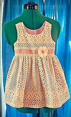 Jona Michelle Toddler Girl 2T Special Occasion Wedding Lilac Lace  Pageant Dress • $24.99