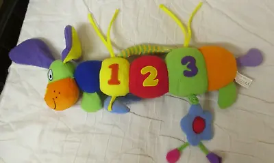 Baby Cot Colourful Caterpillar Activity Toy • £5