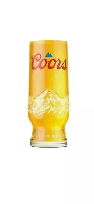 £5 • Buy 4 X New Coors Light Half Pint Glasses 2021 Design, Brand New
