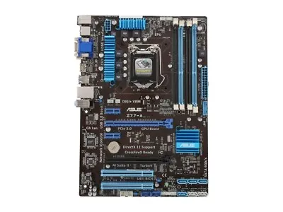 ASUS Z77-A LGA1155 Intel Z77 HDMI SATA3 DDR3 USB 3.0 ATX Motherboard Tested • $55.99