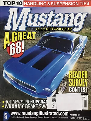 Mustang Illustrated Magazine October 2001 - 1968 Grabber Blue Fastback • $7.99
