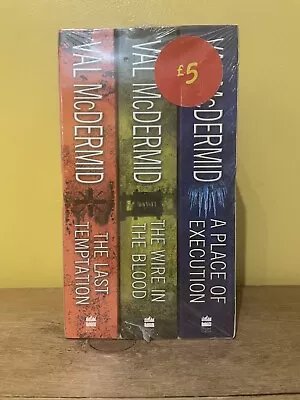 £3 • Buy Val McDermid Set Wire In The Blood / Place Of Execution / The Last Temptati.  T3