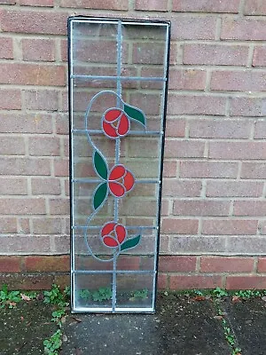 Pretty Rose Leaded Light Double Glazed Window  • £40