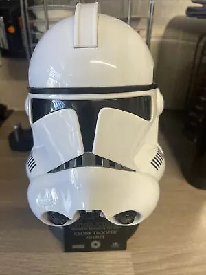 Star Wars Master Replicas .45 CLONE TROOPER SW-356 Scaled Helmet White • £75