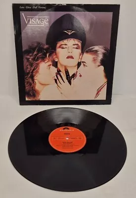 Visage Love Glove 12” Vinyl Single 1984 Polydor POSPX 691 VG+/VG • $7.46