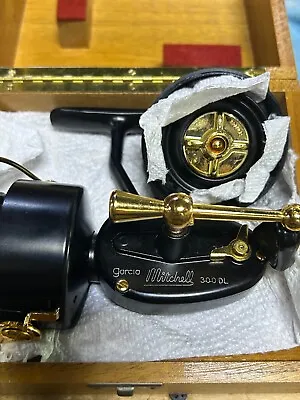 Mitchell Garcia  Spinning Reel 300DL In Wooden Box • $299.99