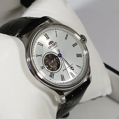 Orient Open Heart Silver Dial Automatic Men's Watch FAG00003W0 • $209.99