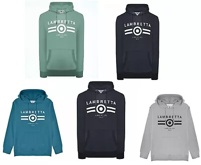 Lambretta Mens Logo Hoodie RRP £40 • £27.99