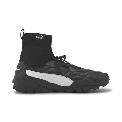 Puma Men's Centaur King Black/White Soccer Shoes 37446001 • $71.99