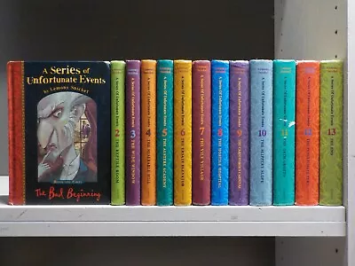 £31.49 • Buy Lemony Snicket A Series Of Unfortunate Events FULL SET 13 Books ID3430