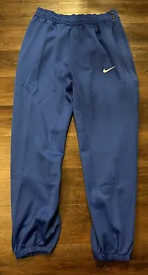 Nike ThermaFlex Snap Basketball Warm-Up Pant Men's Large L Royal Blue DZ4687 NEW • $24.99