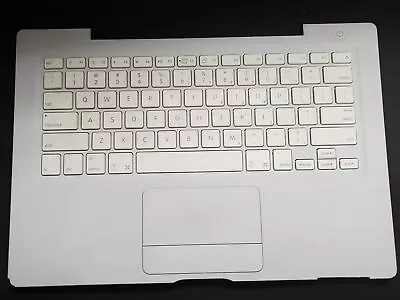 Apple 13  MacBook White A1181 Keyboard Top Case Palm Rest 605-2447 922-9592 • $29.99