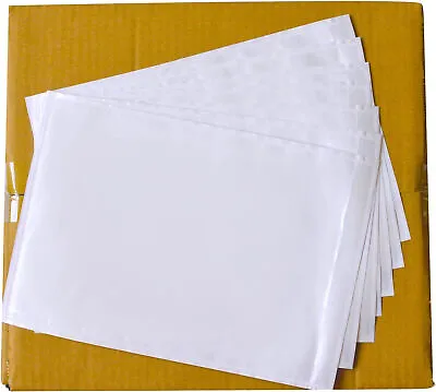 5.5  X 7.5  Packing List Envelope Clear Self Seal Shipping Address Sleeve 100pcs • $15.34