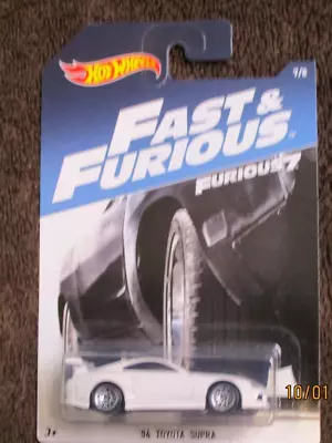 Hotwheels   1994 Toyota Supra Fast& Furious 7  7/8 • $0.99