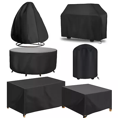 Garden Patio Furniture Cover Outdoor Waterproof For Table Chair Bench Sunbed BBQ • £13.99