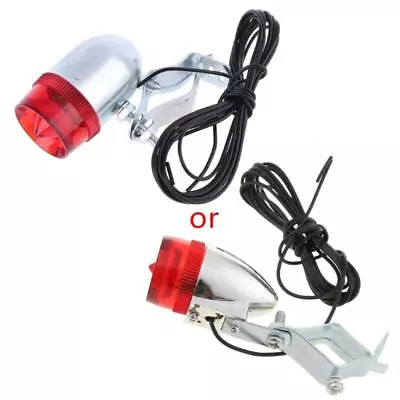 Aluminum Vintage Classic Bicycle LED Rear Tail Light Steel City Road Bike Retro • $7.56