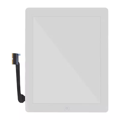 Replacement LCD Touch Screen Digitizer Assembly+Home BTN For   3/4 White • £10.87