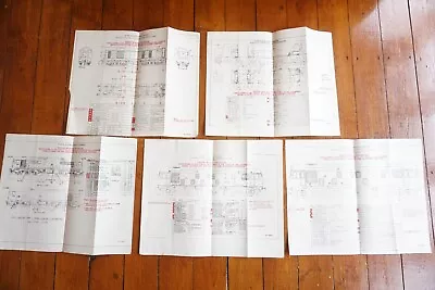 1964 British Rail Diesel Locomotive Loco Railway Technical Diagrams X5 Bo Bo • £34.99