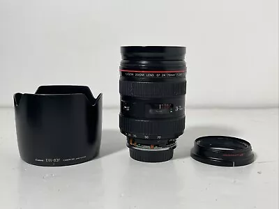 DAMAGED CANON EF 24-70mm F/2.8L USM LENS - SPARES OR REPAIRS (RN6718) • £85