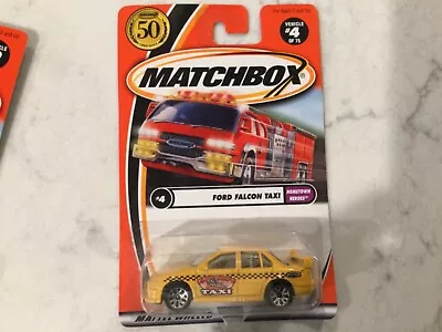 $7.95 • Buy Matchbox Hometown Heroes 1:64 Ford Falcon Taxi Diecast - #95200
